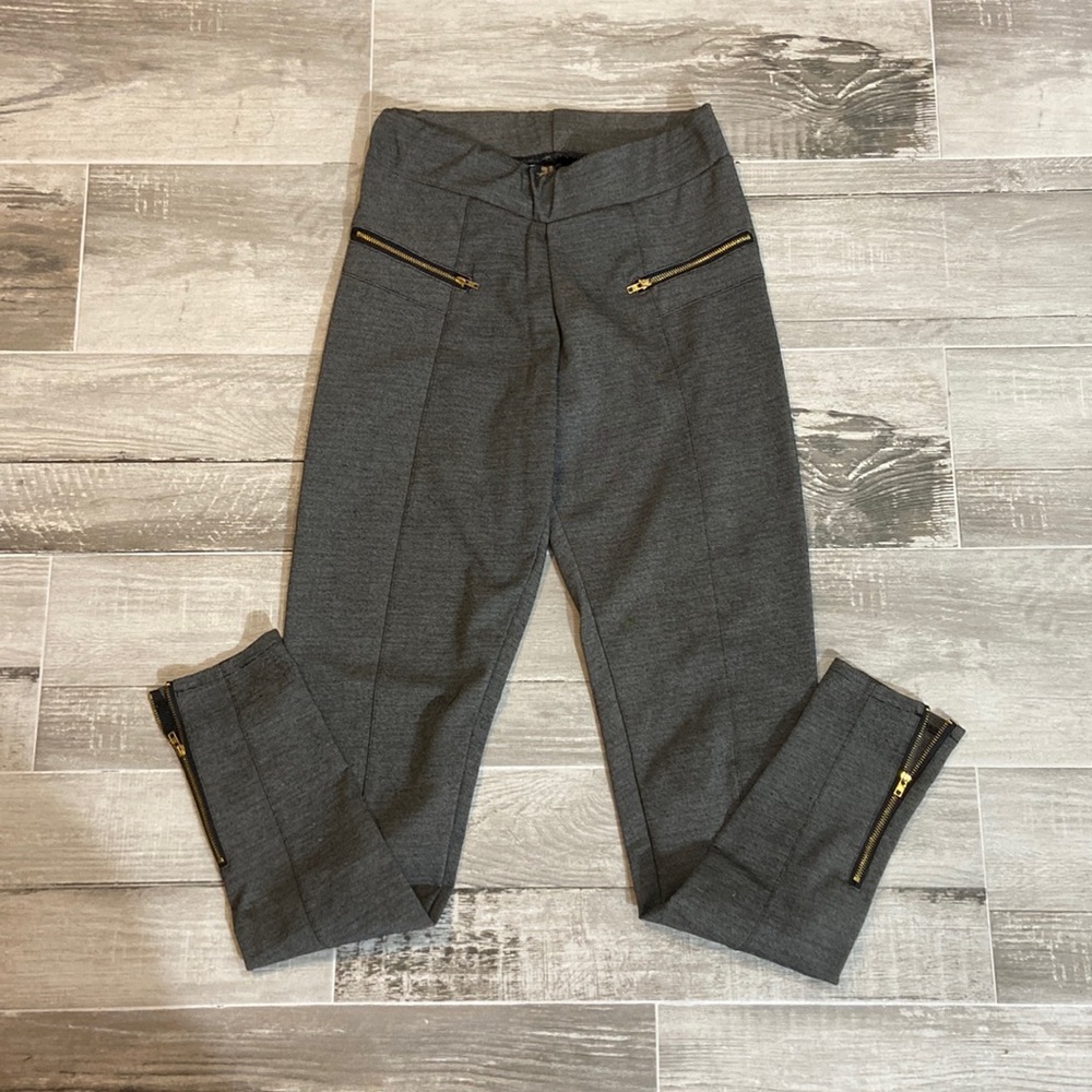 Sociology Gray Skinny High Waist Pant Size S